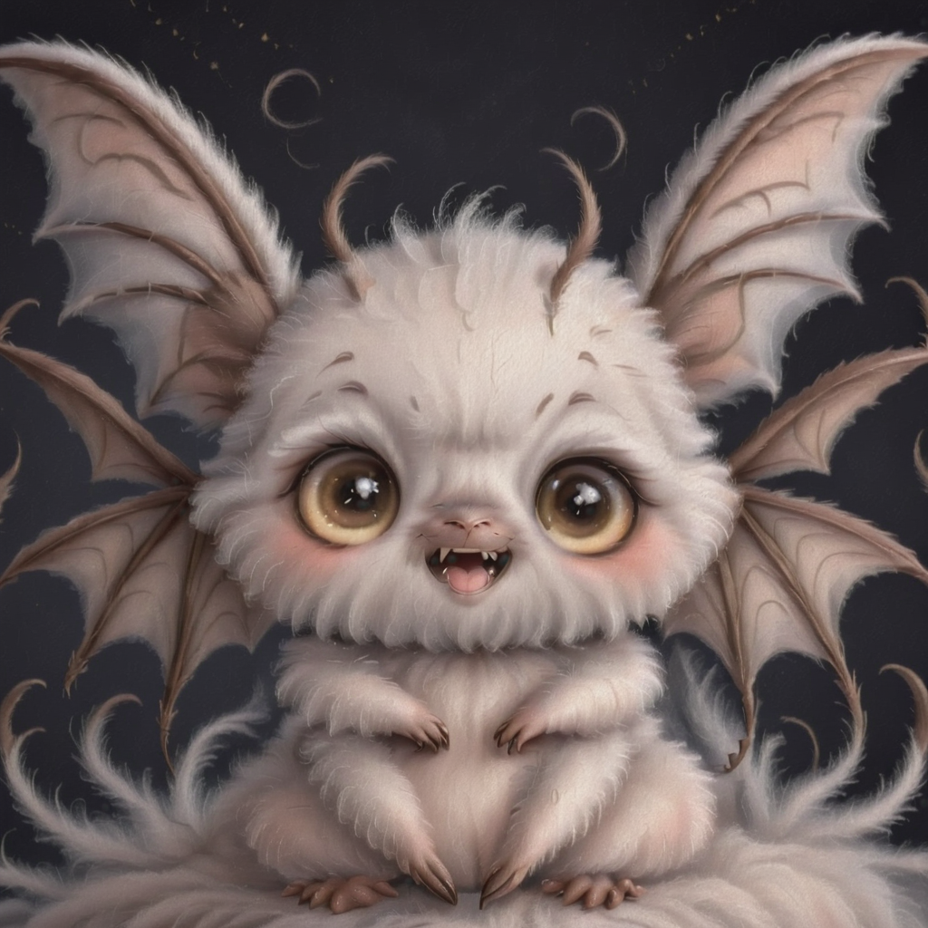 00078-[number]-2150379813-PE_CuteAnimals Gigantic Gentle Undulating Ethereal Arachnid,  Furry Appendages,  Bushy-Tailed, Bark-like Skin,  Bat Wings, Short.png